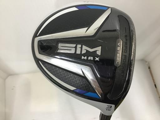 【中古】 テーラーメイド SIM MAX 3W フェアウェイウッド FW TENSEI BLUE TM50(FW) (フレックスSR) メンズ 男性用 右利き 右用 Cランク ゴルフクラブ