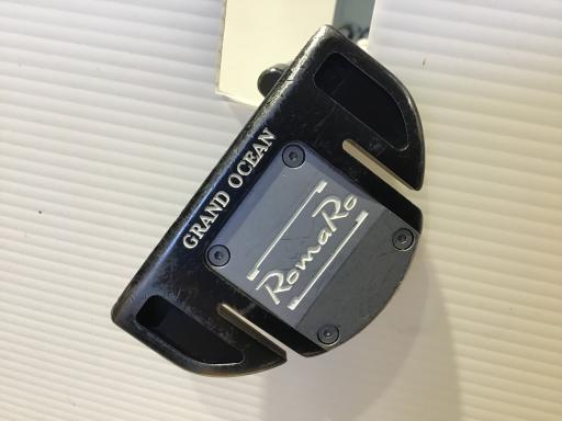 【中古】 RomaRo RomaRo GRAND OCEAN(ブラック) 34インチ パター PT スチール (フレックスその他) メンズ 男性用 右利き 右用 Cランク ゴルフクラブ