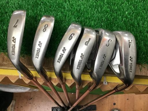 【中古】 ヨネックス EZONE FL 8S レディース アイアンセット IR NANOPREME NP40(アイアン) (フレックスL) レディース 女性用 右利き 右用 Cランク ゴルフクラブ