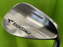 【中古】 ブリヂストン TOURSTAGE X-WEDGE FORGED(2013) 56°/14° ウェッジ WG 純正特注シャフト (フレックスS) メンズ 男性用 右利き 右用 Cランク ゴルフクラブ(4)