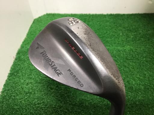 【中古】 ブリヂストン TOURSTAGE X-WEDGE(2011)黒染め 58°/08° ウェッジ WG Dynamic Gold (フレックスS) メンズ 男性用 右利き 右用 Dランク ゴルフクラブ