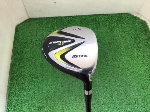 【中古】 ミズノ ZEPHYR ZM-01 5W フェアウェイウッド FW ZEPHYR オリジナル (フレックスS) メンズ 男性用 右利き 右用 Dランク ゴルフクラブ