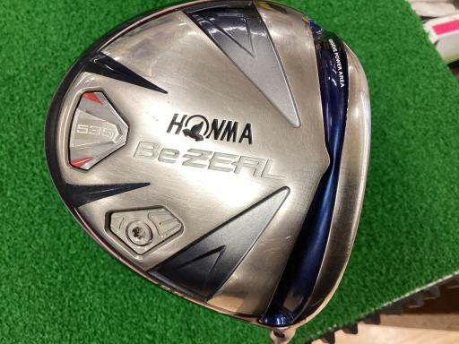 【中古】 本間ゴルフ Be ZEAL 535 9.5° ドライバー DR VIZARD for Be ZEAL(535 ドライバー) (フレックスS) メンズ 男性用 右利き 右用 Cランク ゴルフクラブ