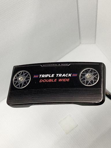 【中古】 オデッセイ TRIPLE TRACK DOUBLE WIDE 32インチ レディース パター PT STROKE LAB BLACK (フレックスその...