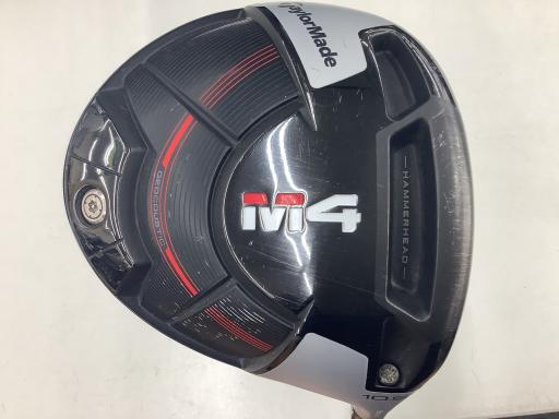 【中古】 テーラーメイド M4(2021) 10.5° ドライバー DR Fujikura ATMOS Red 5 (フレックスS) メンズ 男性用 右利き 右用 Cランク ゴルフクラブ