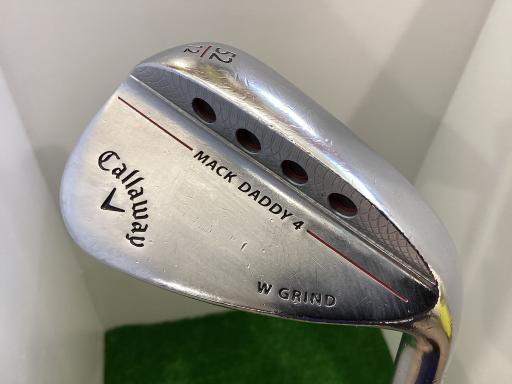【中古】 キャロウェイ MACK DADDY 4 クロムメッキ 52°/12°W ウェッジ WG Dynamic Gold (フレックスS) メンズ 男性用 右利き 右用 Cランク ゴルフクラブ