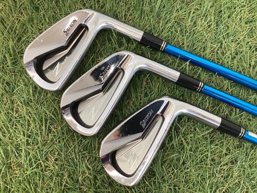 【中古】 ダンロップ SRIXON Z545 6S アイアンセット IR Miyazaki Kosuma Blue(水) Iron (フレックスS) メンズ 男性用 右利き 右用 Cランク ゴルフクラブ