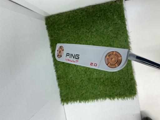 【中古】 ピン VAULT 2.0 ZB プラチナム(335g) 33インチ(PP60グリップ) パター PT スチール (フレックスその他) メンズ 男性用 右利き 右用 Bランク ゴルフクラブ