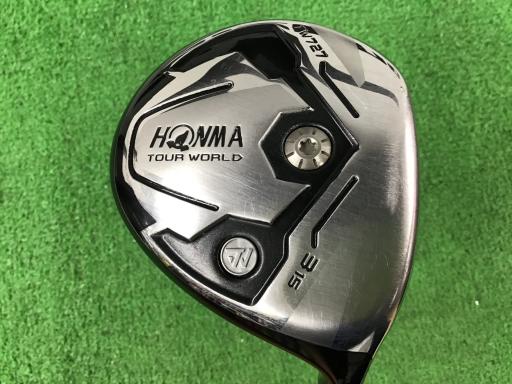 【中古】 本間ゴルフ TOUR WORLD TW727 3W(15°) フェアウェイウッド FW VIZARD YA65 (フレックスS) メンズ 男性用 右利き 右用 Cランク ゴルフクラブ
