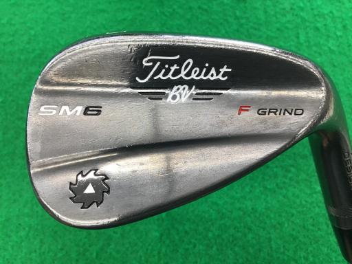 【中古】 タイトリスト VOKEY SPIN MILLED SM6 スティールグレー 50°/12°F ウェッジ WG NS PRO MODUS3 TOUR120 (フレックスS) メンズ 男性用 右利き 右用 Dランク ゴルフクラブ