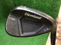 中古 Cランク （フレックスS） クリーブランド Cleveland　RTX-3　ブラックサテン　56°/11° Dynamic　Gold S200 男性用 右利き ウェッジ WG