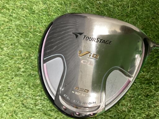 中古 Dランク （フレックスA） ブリヂストン TOURSTAGE　ViQ　CL(2008)　12.5°(クリスタルピンク)　 VD-30 A レディース 右利き ドライバー DR