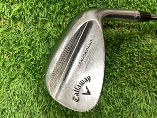 中古 Cランク （フレックスS） キャロウェイ MACK　DADDY　2　クロムメッキ　52°/12°S NS　PRO　950GH S 男性用 右利き ウェッジ WG