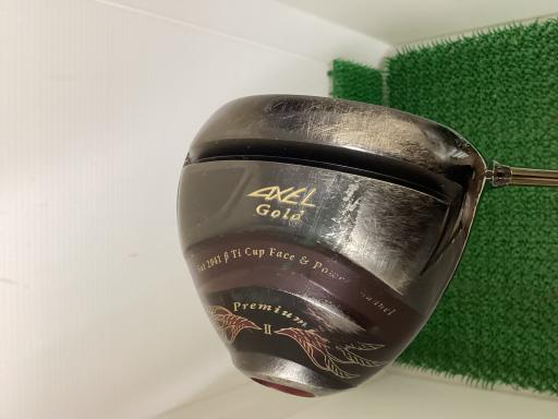 【中古】 つるや AXEL Gold Premium II ブラック 10.5° ドライバー DR AXEL Gold Premium II(ドライバ..