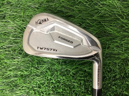 【中古】 本間ゴルフ TOUR WORLD TW757Vx 8S アイアンセット IR リシャフト (フレックスその他) メンズ 男性用 右利き 右用 Cランク ゴルフクラブ