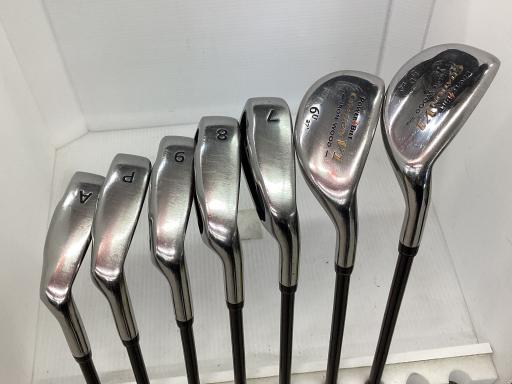 【中古】 パワービルト CITATION V1 8S アイアンセット IR オリジナルカーボン (フレックスR) メンズ 男性用 右利き 右用 Dランク ゴルフクラブ