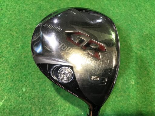 【中古】 ブリヂストン TOURSTAGE X-DRIVE GR(2009) 3W フェアウェイウッド FW TOUR DESIGN B09-03w (フレックスS) メンズ 男性用 右利き 右用 Cランク ゴルフクラブ