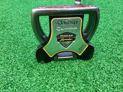 【中古】 テーラーメイド Rossa agsi+ itsy bitsy SPIDER クランクネック 34インチ パター PT スチール (フレックスその他) メンズ 男性用 右利き 右用 Cランク ゴルフクラブ