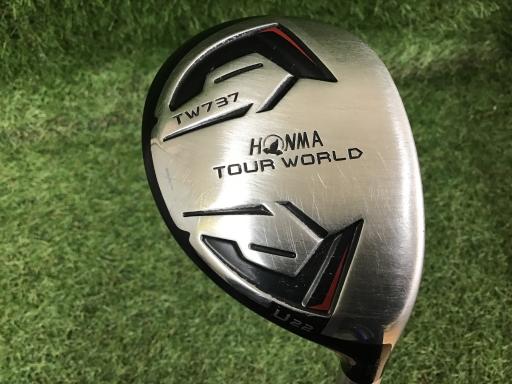 中古 Cランク （フレックスS） 本間ゴルフ TOUR　WORLD　TW737　22° NS　PRO　950GH S 男性用 右利き ユーティリティ UT