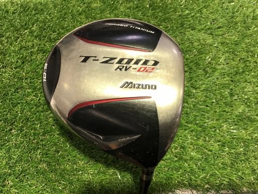 【中古】 ミズノ T-ZOID RV-02 10.5° ドライバー DR RV-02 オリジナルカーボン(ドライバー用) (フレックスS) メンズ 男性用 右利き 右用 Cランク ゴルフクラブ