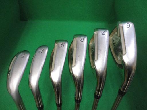 【中古】 プロギア iD nabla RED(2015) 8S アイアンセット IR iD nabla RED(2015) (フレックスR) メンズ 男性用 右利き 右用 Dランク ゴルフクラブ