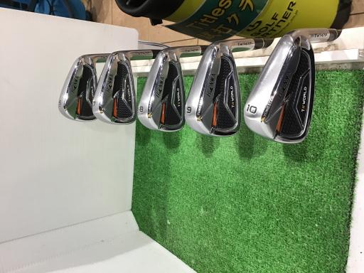 美品 HONMA 747P アイアンセット 6本（P−5） HONMA GOLF ☆ホンマ TOUR WORLD ツアーワールド TW747Vx