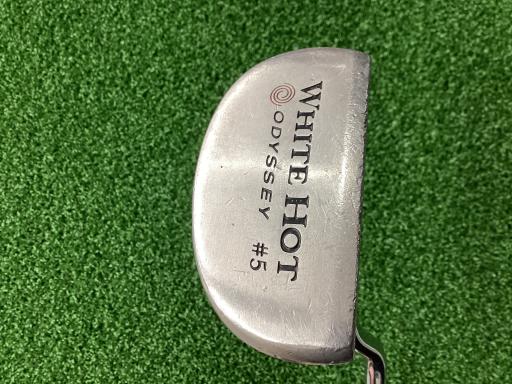 【中古】 オデッセイ WHITE HOT #5 33インチ パター PT スチール (フレックスその他) メンズ 男性用 右利き 右用 Cランク ゴルフクラブ