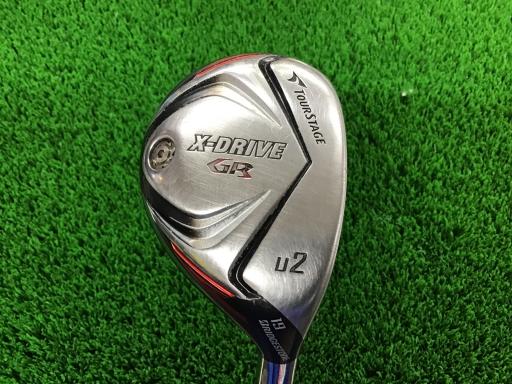BRIDGESTONE - 【中古】 ブリヂストン TOURSTAGE X-DRIVE GR(2012) U2 ユーティリティ UT 純正特注シャフト (フレックスS) メンズ 男性用 右利き 右用 Cランク ゴルフクラブ