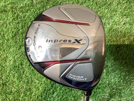 【中古】 ヤマハ inpres X D POWER SPOON 3W フェアウェイウッド FW orbit MX-410F (フレックスR) メンズ 男性用 右利き 右用 Cランク ゴルフクラブ