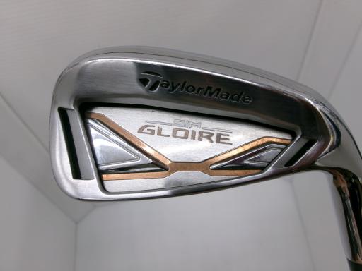 中古 Cランク （フレックスR） テーラーメイド SIM　GLOIRE　5S 純正特注シャフト R 男性用 右利き アイアンセット IR