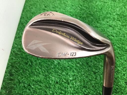 中古 Cランク （フレックスその他） キャスコ Dolphin　Wedge　DW-123　Copper　56° Dolphin　DP-231 WEDGE 男性用 右利き ウェッジ WG