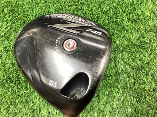 DUNLOP - 【中古】 ダンロップ SRIXON Z745 10.5° ドライバー DR Miyazaki Kosuma Blue(水) 6 (フレックスS) メンズ 男性用 右利き 右用 Cランク ゴルフクラブ