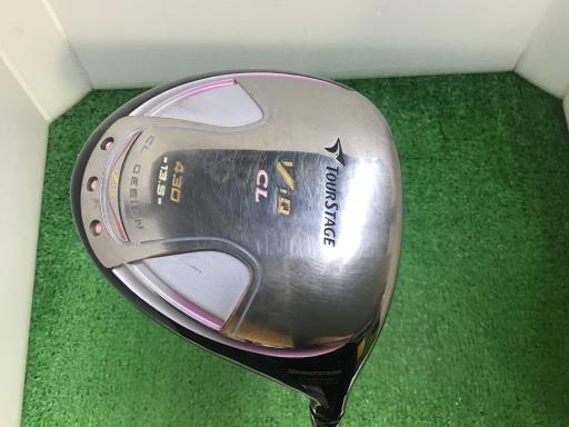【中古】 ブリヂストン TOURSTAGE ViQ CL(2008) 12.5°(クリスタルピンク) ドライバー DR VD-30 (フレックスL) レディース...