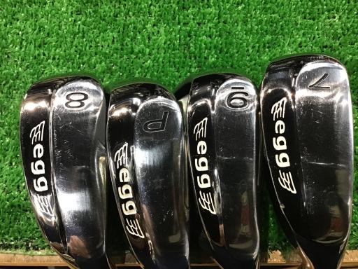 【中古】 プロギア egg(2013) 4S アイアンセット IR NS PRO FORCE OF egg (フレックスR) メンズ 男性用 右利き 右用 Dランク ゴルフクラブ