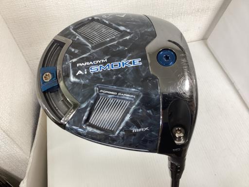 タイプ男性用利き手右利き商品コード2100400379718クラブ種別ドライバーメーカー名キャロウェイ商品名PARADYM　Ai　SMOKE　MAX　10．5°発売年2024シャフトTENSEI　50　for　CW（Ai　SMOKE　DR）シャフト材質カーボンメーカーフレックスSフレックスSクラブセット組合せ内容クラブセット本数0クラブセット不足本数0クラブセット実本数0総合ランク&nbsp;ランクについて傷状態：ヘッド上部C傷状態：フェースC傷状態：ヘッド下部C傷状態：シャフトB傷状態：グリップオリジナル 傷あり傷状態：ヘッドカバー純正品（普通）査定特記・商品状態&nbsp;メーカーカタログ情報となりますので、実商品と異なる場合がございます。ヘッドロフト角(°)10.5ヘッド体積(cc)460シャフト長(インチ)45.5クラブ重量(g)305店舗名みなと店（ポートゴルフエポック内）住所愛知県名古屋市港区一州町1−3電話番号052-389-5556キャロウェイPARADYM　Ai　SMOKE　MAX　10.5°