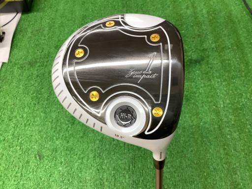 【中古】 キャスコ ZEUS IMPACT 10.5° ドライバー DR Zeusimpact (フレックスR) メンズ 男性用 右利き 右用 Cランク ゴルフクラブ