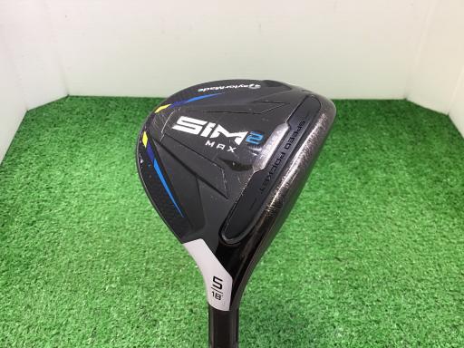 【中古】 テーラーメイド SIM2 MAX 5W フェアウェイウッド FW TENSEI BLUE TM50(SIM2 FW) (フレックスR..
