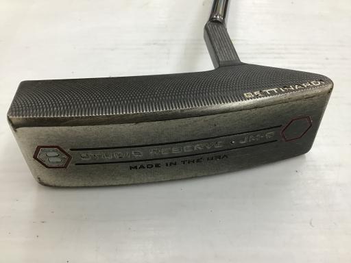 BETTINARDI - 【中古】 ベティナルディ Studio Reserve JM-9 34インチ パター PT スチール (フレックスその他) メンズ 男性用 右利き 右用 Cランク ゴルフクラブ