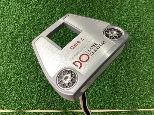 【中古】 オデッセイ WHITE HOT OG #7 BIRD 34インチ パター PT STROKE LAB (フレックスその他) メンズ 男性用 右利き 右用 Bランク ゴルフクラブ