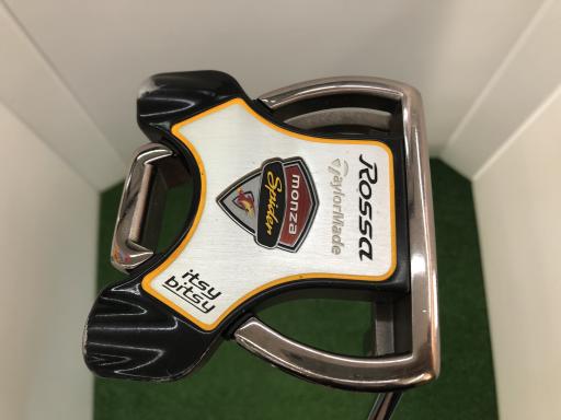 【中古】 テーラーメイド Rossa agsi+ itsy bitsy SPIDER クランクネック 34インチ パター PT スチール (フレックスその他) メンズ 男性用 右利き 右用 Cランク ゴルフクラブ