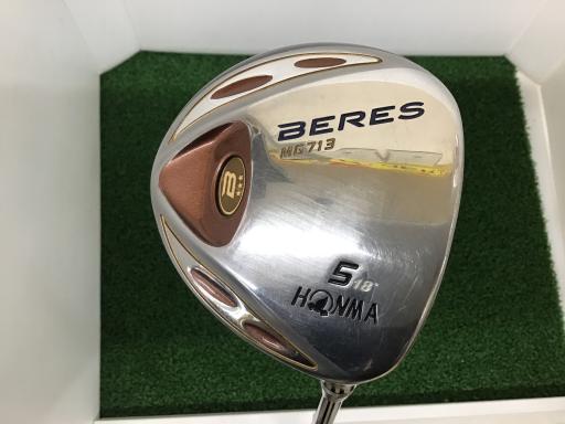 【中古】 本間ゴルフ BERES MG713 5W フェアウェイウッド FW 3S ARMRQ UD49(フェアウェイ) (フレックスR) メンズ 男性用 右利き 右用 Cランク ゴルフクラブ