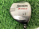 【中古】 ダンロップ SRIXON Z STEEL II 3W フェアウェイウッド FW ROMBAX 6X07 350TIP (フレックスS) メンズ 男性用...