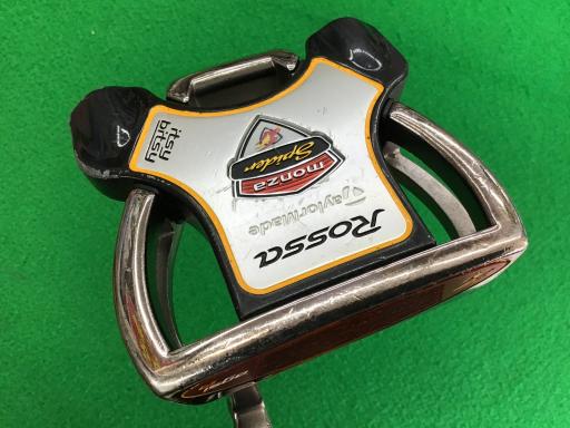 【中古】 テーラーメイド Rossa agsi+ itsy bitsy SPIDER クランクネック 34インチ パター PT スチール (フレックスその他) メンズ 男性用 右利き 右用 Cランク ゴルフクラブ