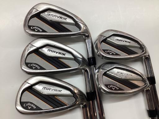 【中古】 キャロウェイ MAVRIK 5S アイアンセット IR NS PRO ZELOS 7 (フレックスS) メンズ 男性用 右利き 右用 Cランク ゴルフクラブ