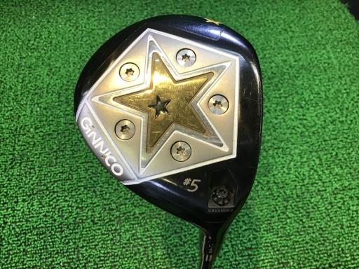 EON SPORTS - 【中古】 イオンスポーツ GINNICO MODEL 01 5W フェアウェイウッド FW リシャフト (フレックスその他) メンズ 男性用 右利き 右用 Cランク ゴルフクラブ