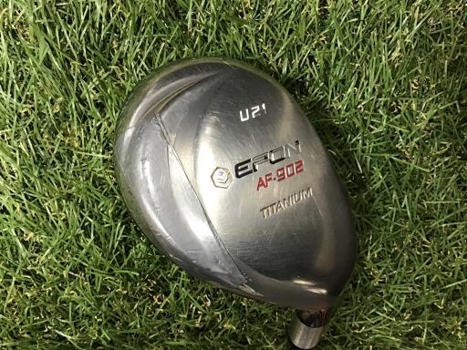 中古 Cランク （フレックスS） エポンゴルフ株式会社 EPON　AF-902　21° 純正特注シャフト S 男性用 右利き ユーティリティ UT