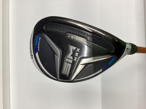 【中古】 テーラーメイド SIM MAX U3 ユーティリティ UT リシャフト (フレックスその他) メンズ 男性用 右利き 右用 Cランク ゴルフクラブ