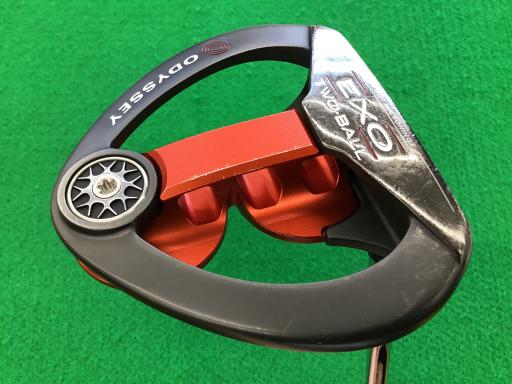 新品未使用品　ODYSSEY EXO TWO-BALL 33インチ Amazon.co.jp: オデッセイ EXO 2-BALL 2 ボール パター 33インチ 限定
