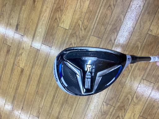 【中古】 テーラーメイド SIM MAX U3 ユーティリティ UT リシャフト (フレックスその他) メンズ 男性用 右利き 右用 Cランク ゴルフクラブ