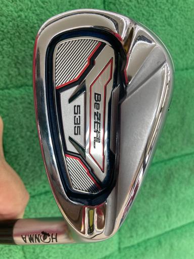 中古 Cランク （フレックスR） 本間ゴルフ Be　ZEAL　535　　5S NS　PRO　950GH R 男性用 右利き アイアンセット IR